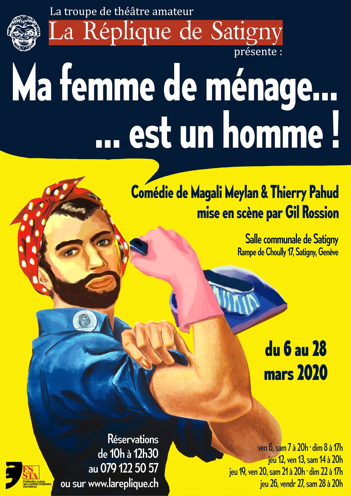 spectacle 2020 : Ma femme de menage est un homme